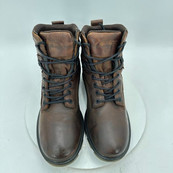 Wolverine Men Size 11.5EW W10784 Brown Leather Waterproof Ankle Work Safety Boot - Picture 3 of 11